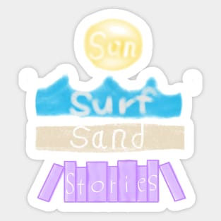 Sun Surf Sand Stories 2 Sticker